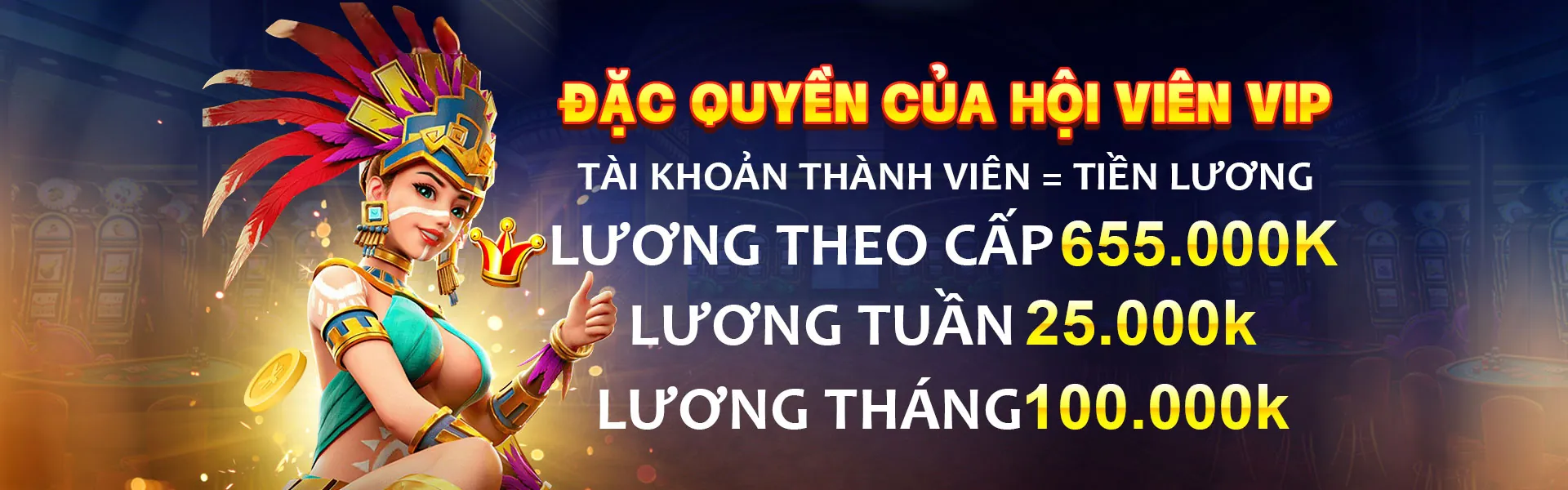 Chương Trình VIP g6623 với các cấp độ độc quyền và ưu đãi