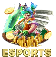 Biểu tượng e-sports, tay cầm chơi game, thể hiện cá cược thể thao điện tử tại g6623